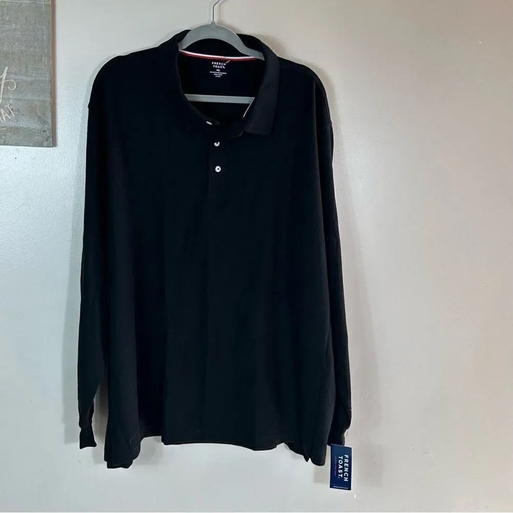 Perry Ellis Men's Black Polo Shirt